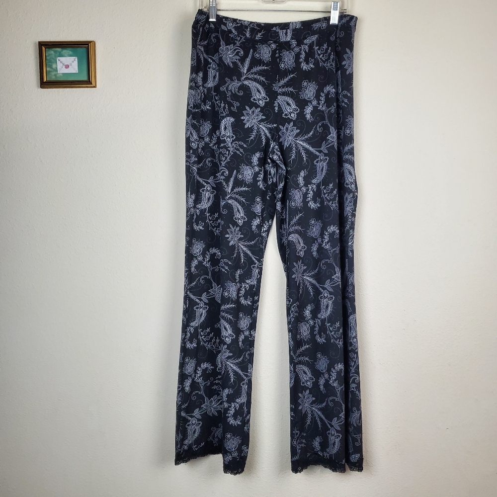 Daisy Fuentes Sleepwear Floral Patterned Pants